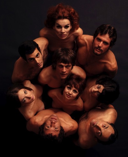 Cast of Oh, Calcutta! New York. 1969